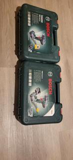 2x Bosch PSR 14,4 LI Schroefmachines (defect) + 3 Accu's, Ophalen of Verzenden, Gebruikt, Minder dan 400 watt, Boor- en Schroefmachine
