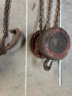 Zwaren ketting takel, Ophalen, Gebruikt