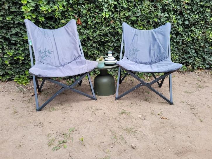 Nieuwe Human Nature vlinderstoelen. Prijs is voor de set., Tuin en Terras, Tuinstoelen, Nieuw, Ophalen