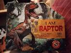 Puzzel I am Raptor 100 stukjes, Ophalen of Verzenden, Meer dan 50 stukjes, Zo goed als nieuw, 6 jaar of ouder