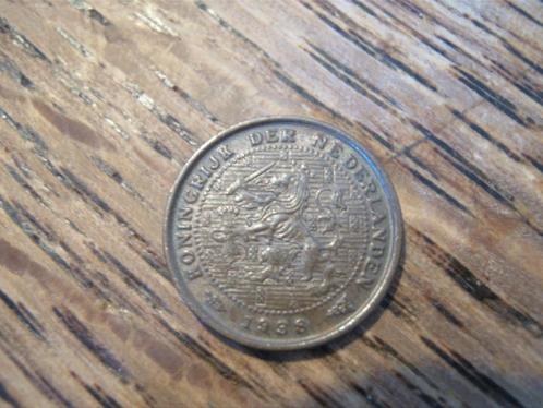 Bronzen 1/2 Cent uit 1938 van koningin Wilhelmina #483, Postzegels en Munten, Munten | Nederland, Losse munt, Overige waardes