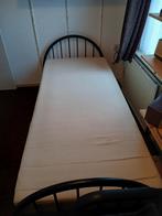 Eenpersoonsbed 90x200 cm, Ophalen, Eenpersoons, Zwart, Zo goed als nieuw