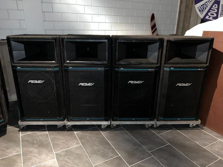 4 x Peavey 4XT speakers, Audio, Tv en Foto, Professionele Audio-, Tv- en Video-apparatuur, Gebruikt, Audio, Ophalen