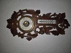 Antieke blackforest gesneden Barometer, zwarte bos, 1880-190, Antiek en Kunst, Ophalen