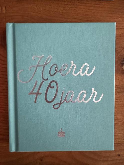Hoera, 40 jaar, Boeken, Overige Boeken, Nieuw, Ophalen of Verzenden
