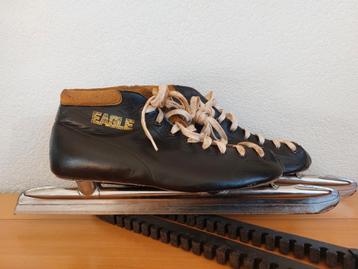 LAGE NOREN  MAAT 42 met LEREN SCHOENEN + SCHAATSBESCHERMERS beschikbaar voor biedingen