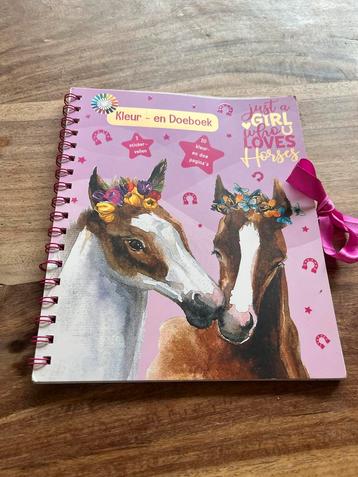 Kleur- en Doeboek Paarden - nieuw! beschikbaar voor biedingen