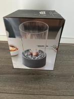 Leeff Stone Fire Tafelhaard incl. fles brandstof 1000ml, Ophalen, Overige materialen, Nieuw, Grijs