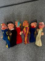 6 oude Poppenkast poppen, Ophalen of Verzenden, Gebruikt