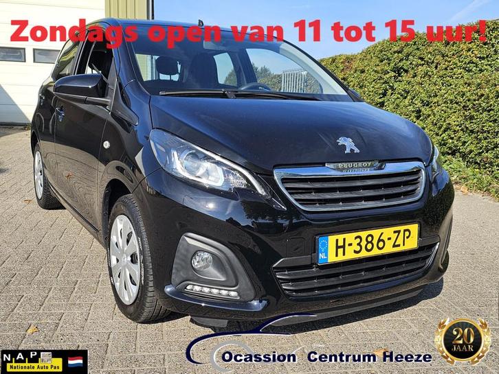 Peugeot 108 1.0 e-VTi, 1e Eig! Camera! Navigatie! Zondag OPE, Auto's, Peugeot, Bedrijf, Te koop, ABS, Achteruitrijcamera, Airbags