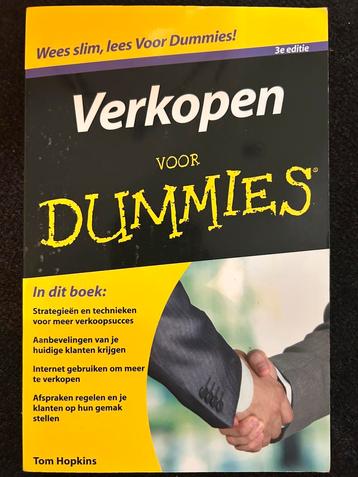 Tom Hopkins - Verkopen voor Dummies beschikbaar voor biedingen