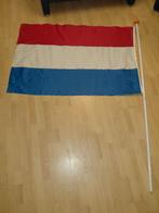 Vlag Nederland (150 x 100cm) + gevelstok, Ophalen, Zo goed als nieuw