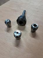 Schaublin MC2 Spantangopname + Spantangen, Doe-het-zelf en Verbouw, Draaibanken, Ophalen of Verzenden, Metaaldraaibank