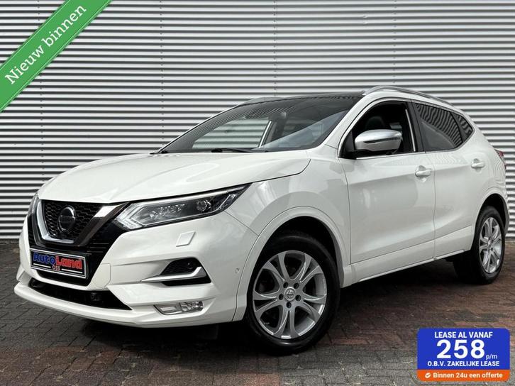Nissan Qashqai 1.3 DIG-T Carplay 360 Camera Pano Leer Pdc 19, Auto's, Nissan, Bedrijf, Te koop, Qashqai, 360° camera, ABS, Adaptive Cruise Control