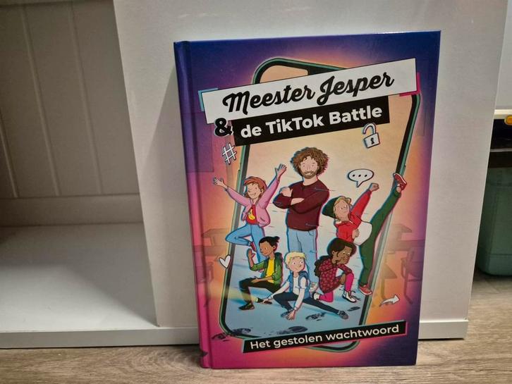 Jesper Hesseling - Meester Jesper & de TikTok Battle, Boeken, Kinderboeken | Jeugd | 10 tot 12 jaar, Zo goed als nieuw, Ophalen of Verzenden