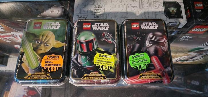 Nieuw: Zeldzaam Lego Star Wars Trading Cards Series 1 Tins, Kinderen en Baby's, Speelgoed | Duplo en Lego, Nieuw, Lego, Complete set