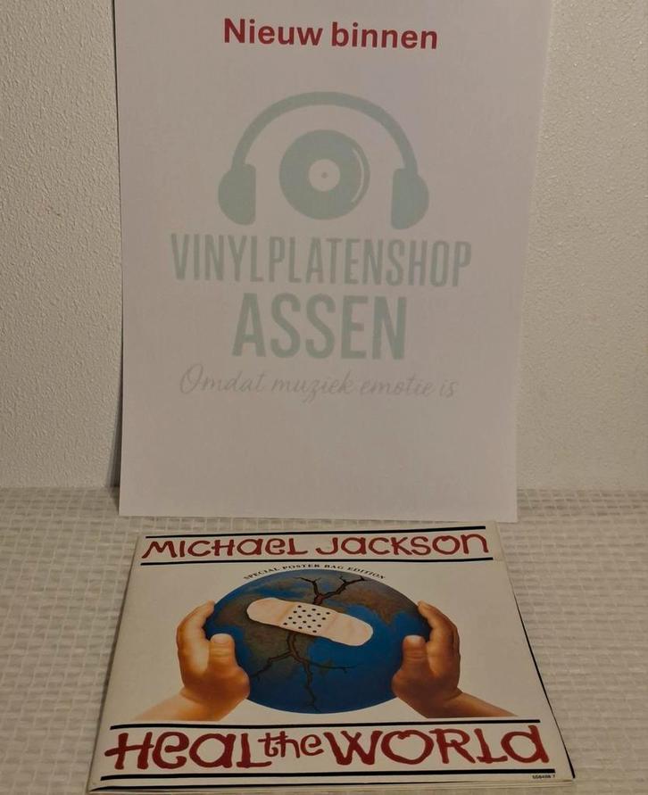 Michael Jackson single + originele poster (zeldzaam!)
NM, Cd's en Dvd's, Vinyl | Pop, Zo goed als nieuw, 1980 tot 2000, Overige formaten