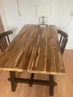 Skogsta Tafel acacia, Ophalen, 50 tot 100 cm, Zo goed als nieuw, Vijf personen of meer