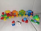 Duplo getallen trein / getallentrein, Kinderen en Baby's, Speelgoed | Duplo en Lego, Gebruikt, Ophalen of Verzenden, Duplo, Duplo