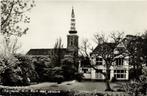 Farmsum, N.H. Kerk met pastorie - 1965 gelopen, Gelopen, 1960 tot 1980, Ophalen of Verzenden, Overijssel