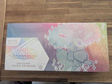 Prismatic Evolutions super premium collection Italiaans beschikbaar voor biedingen