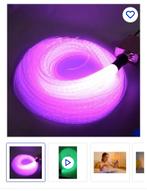Fiberglow NIEUW!!! 200 kabels 3 meter + lichtbron, Huis en Inrichting, Ophalen, Nieuw, Led-lamp