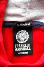 FRANKLIN & MARSHALL hoodie, sweater, rood, Mt. M, Maat 48/50 (M), Zo goed als nieuw, Franklin & Marshall, Verzenden