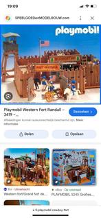 Playmobile fort, Ophalen, Zo goed als nieuw