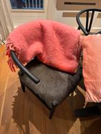 Luxe Zara Home Plaid mohair - Roze kleuren mix, Huis en Inrichting, Ophalen of Verzenden, Zo goed als nieuw
