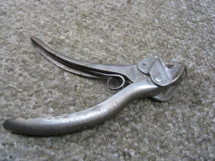 Zaag zet tang. Taintor positive nr. 7, New York USA, Antiek en Kunst, Antiek | Gereedschap en Instrumenten, Verzenden