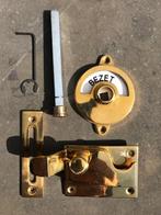 jaren 30 toilet/badkamersluiting, Ophalen of Verzenden