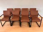 8 eetkamer stoelen bruin, Huis en Inrichting, Stoelen, Overige materialen, Vijf, Zes of meer stoelen, Gebruikt, Ophalen of Verzenden