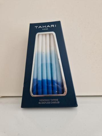 Nieuwe dripless kaarsen Menorah tapers 45 x beschikbaar voor biedingen