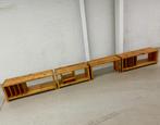 4 x vintage Aksel Kjersgaard pine wood storage benches, Huis en Inrichting, Kasten | Boekenkasten, Ophalen, Gebruikt, ., .