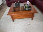 Mooie salontafel, Huis en Inrichting, Ophalen, 100 tot 150 cm, Klassiek, Vierkant