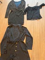 Twee elegante zwarte jurken, Ophalen of Verzenden, Zo goed als nieuw, Maat 38/40 (M)