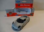 Welly Alfa Romeo 4C zilvergrijs, Ophalen of Verzenden, Zo goed als nieuw, Auto