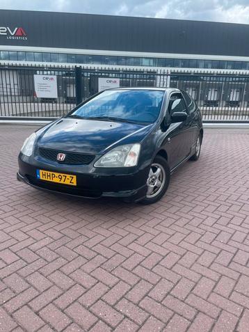 Honda Civic 1.6 I ES 2003 Zwart beschikbaar voor biedingen