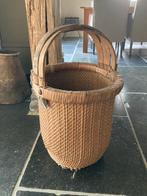 Oude chinese rijstmand, Ophalen of Verzenden, Gebruikt, Rond, Hout