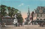 Hoorn - Kaasmarkt met nieuwe Muziektent (NH), Ophalen of Verzenden, Voor 1920, Gelopen, Noord-Holland