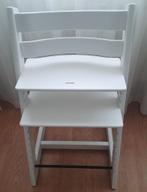Super mooie Stokke tripp trapp WIT als nieuw, Kinderen en Baby's, Ophalen, Zo goed als nieuw, Meegroeistoel, Aanschuifbaar