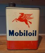 Mobil olieblik, Verzamelen, Blikken, Ophalen of Verzenden, Zo goed als nieuw, Overige