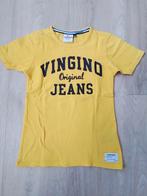 Izgst  geel shirt Vingino mt 128, Kinderen en Baby's, Kinderkleding | Maat 128, Ophalen of Verzenden, Zo goed als nieuw, Vingino