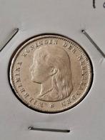 25 Cent (Kwartje) 1895 in een nog mooie kwaliteit. Recht MMT, Zilver, 25 cent, Ophalen of Verzenden, Koningin Wilhelmina