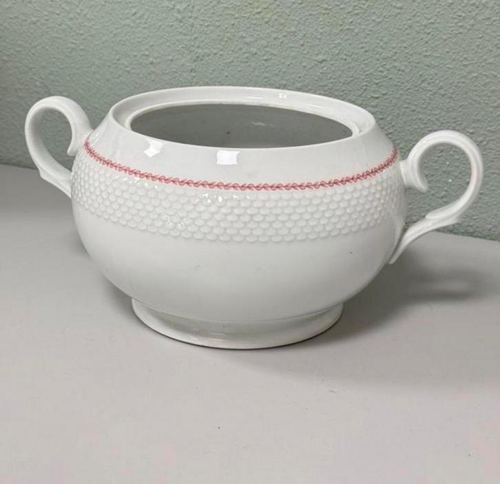 Antieke schaal pot porselein Schumann Arzberg Bavaria Duits, Antiek en Kunst, Antiek | Servies los, Ophalen of Verzenden