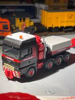 Herpa MAN Zwaartransport met Dieplader 1:87, Overige merken, 1:50 of kleiner, Ophalen of Verzenden, Zo goed als nieuw