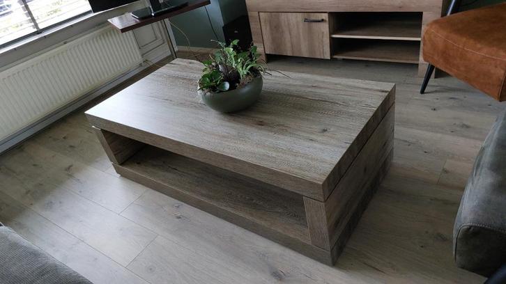 salontafel 135 x 67,5 x 42,5, Huis en Inrichting, Tafels | Salontafels, Zo goed als nieuw, Minder dan 50 cm, 50 tot 100 cm, 100 tot 150 cm