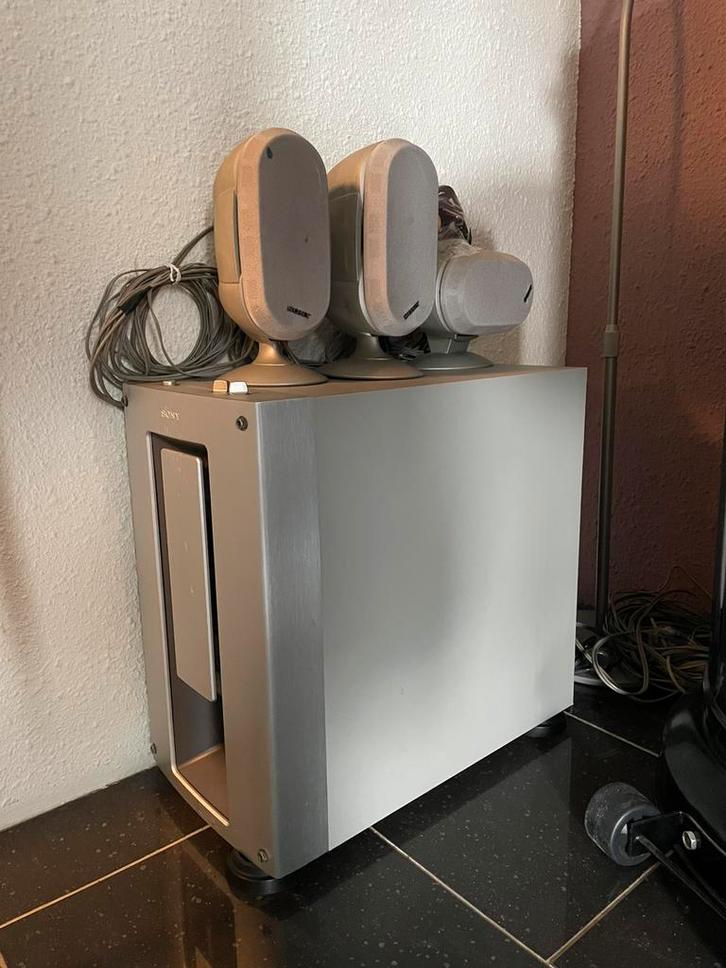 Sony Pascal 6.1 Speaker Systeem + Subwoofer + 5 Satellieten, Audio, Tv en Foto, Luidsprekers, Ophalen