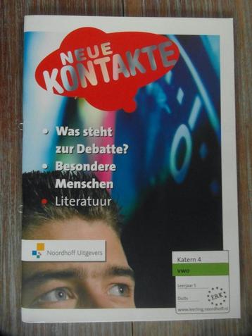 Neue Kontakte Katern 4 Leerjaar 5 VWO Duits examen oefenen. beschikbaar voor biedingen
