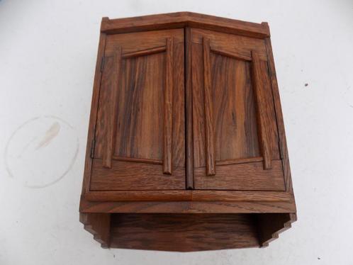 Art deco ophangkastje mini klein formaat monsteruitvoering, Huis en Inrichting, Woonaccessoires | Overige, Gebruikt, Ophalen of Verzenden
